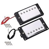 humbucker pickups for les paul KOMPATIBEL: Der Tonabnehmer ist für LP E Gitarren geeignet. Diese sind so konstruiert, dass sie den klassischen warmen Sound duplizieren, haben aber etwas mehr Output, um Ihnen ein bisschen mehr Crunch für den Punch zu geben.