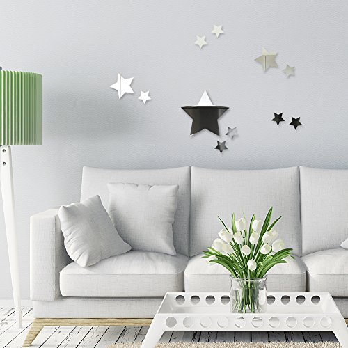 Wandkings Acrylglas Spiegel „Sterne“ – 11 Sterne inkl. Klebepunkte - 2