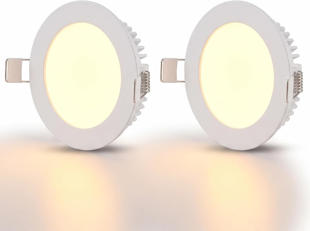 Cata CT-5144G 3 WATT 3200K GÜNIŞIĞI - Slim Sıva Altı LED Panel Armatür - İnce Kasa Yuvarlak Tavan Spot Lambası, Trafolu - 2 ADET