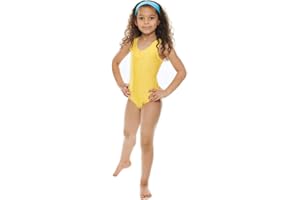 Katz Dancewear Ladies Girls Childrens Ballet Dance Gymnastics Sleeveless Lycra Leotard KDC006