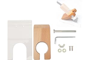 zalati Tappeto Trimmer Holder Tappeto Tufting Shearing Guide Scaffale in Legno per 200W Tappeto Surface Clipper - Legno