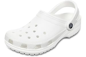 Crocs Unisex Classic Clogs White Size 4 UK Men/ 5 UK Women