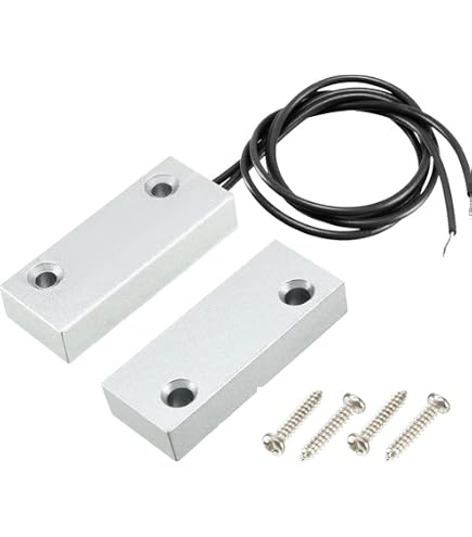 Contatto Magnetico Cilindrico Per Serrande E Porte Basculanti Ad Incasso A 2 Fili Hiltron C56 8056450410359