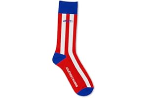 GAMBEA Calcetines Atlético de Madrid Rojiblanco. Calcetines Atlético de Madrid. Producto Oficial Tallas 41-46 y 36-40. Caña Media