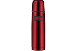 Thermos Light & Compact in Acciaio Inox, Rosso, 0,5 Litri