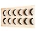 Ularma 6 Pair Handmade Natural False Eyelashes