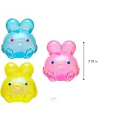 Tavşan Squishy Stres Oyuncağı Simli Jel Meyve Kokulu Fidget (1 ADET) | Duyusal Sıkma Oyuncağı, &Ccedil;ocuk ve Yetişkin, 7x6.5x5.5 c