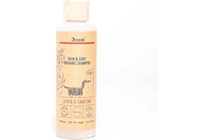 DOXEL SUPPLEMENTS Doxel Champú Perros Skin & Coat Natural | Ingredientes orgánicos | Especial Piel y Pelo | Vegano | Hipoalergénico | Todas Las Razas y Edades | 250 ml