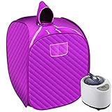 [WATERPROOF waschbares Material] Die Fern-Infrarot-Sauna ist aus wasserdichtem Stoffe, die waschbar ist. Drei-Schicht Tuch bessere Wirkung bei Erwärmung hat. Und es keine Anforderung hat zum Aufblasen.