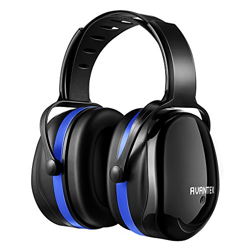 Ohrenschützer, AVANTEK Sicherheits Kapselgehörschützer für Schießsport, Schlafen und Jagen, Verstellbarer Kopfbügel- und Scharfschuss-Ohrschutz, Geeignet für Erwachsene und Kinder