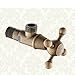 Produktbild Alle Kupfer-Eckventil/Antique Badezimmer Wasserventil/Triangle Ventil Toilette/Badarmaturen/Retro Winkel Fehl-B