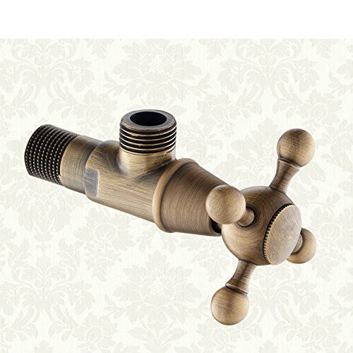 Preisvergleich Produktbild Alle Kupfer-Eckventil / Antique Badezimmer Wasserventil / Triangle Ventil Toilette / Badarmaturen / Retro Winkel Fehl-B