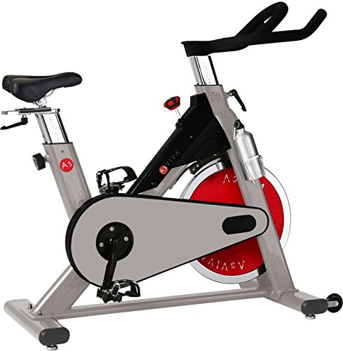 AsVIVA S8 Pro Indoor Cycle Speed-Bike App-Bluetooth (kompatibel - ein Fitnessbike Heimtrainer und Fitnessgerät, Speedbike Fitnessrad)