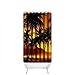 Produktbild dalliy Palm Tree Palme üblich Duschvorhang Shower Curtain 90 cm x 183 cm, E, 36" x 72"