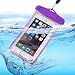 Produktbild I-Sonite (Purple Universal-Transparent Handy, Pass, Geld Wasser wasserdicht Swimming Pool, Meeresschutz Tasche Touch-Responsive Für Motorola Moto G7 Power