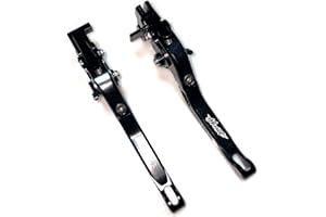 YANG HUA Leve per freno e frizione, pieghevoli e regolabile, lavorazione a CNC per Honda CB600F / CB650F, Hornet 2007, 2008, 2009, 2010, 2011, 2012, 2013.