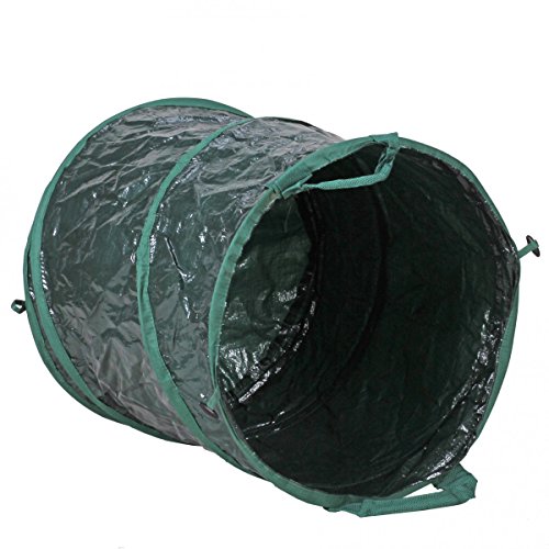 3x VAVIDA Pop Up Gartensack Laubsack Rasensack Gartenabfallsack Abfallsack 120L - 4