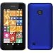Produktbild PhoneNatic Case für Nokia Lumia 530 Hülle blau gummiert Hard-case Case