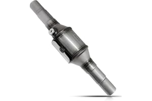 ‎DZANKEN Dzanken Universal Katalysator EURO 4 Norm RUND für alle Benzinmotoren bis 2000ccm mit Stufenrohr Ø 45mm / Ø 50mm / Ø 54 mm für Ford Skoda Opel AUDI V-W