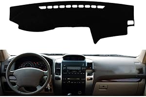 BENME Coperture Cruscotto per Toyota Land Cruiser Prado Lexus GX470 J120 120 2003-2009 Dash Zerbino Dash Coperchio Dashboard Cover Dash Mat Dashmat Cruscotto Protettore Tappeto