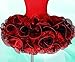 Dressy Daisy Baby Girls' Halter Cupcake Pageant Dresses DIY Shell Party Dress Dance Costume Size 12-18 Months Red