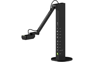 IPEVO VZ-R Ultra HDMI/USB Dual-Mode 13MP Dokumentenkamera, 4K, Mac, Windows, Chromebook, Verbindet sich mit IFPs, Fernsehern, Monitoren, Projektoren ohne Computer. für Klassenzimmer, Unterricht,