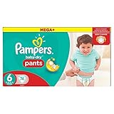 Pampers Baby-Dry Pants - Size 6, Pack of 76