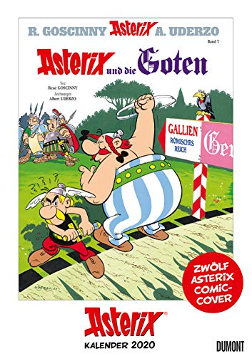 Asterix-Comiccover-Kalender 2020 - Wandkalender - Format 29,7 x 42,0 cm