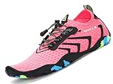  Pastaza Wasserschuhe Schwimmschuh Schnell Trocknend Badeschuhe Strandschuhe Wassersport Schuhe für Damen Frauen Rosa, 41 EU