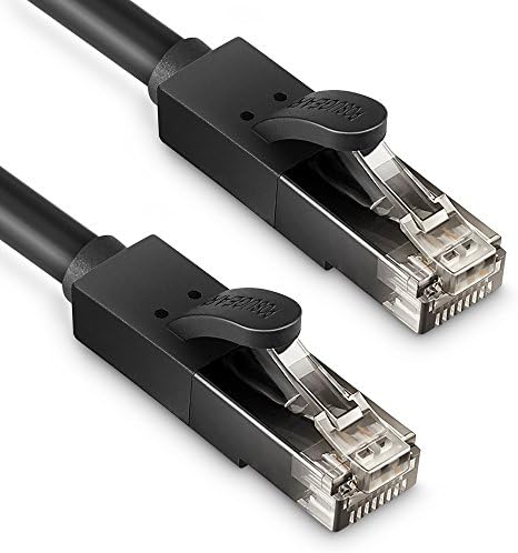 Ethernet Cable CAT.6, Ethernet Gigabit LAN Network Cable RJ4, 10/100/1000Mbit/s, Patch cable UTP compatible with CAT.5 / CAT.5e / CAT.7 | Switch/Router/Modem/Patch panel / Access Point / patc (5M)