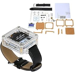 KKmoon SCM impresionante reloj LED transparente DIY LED tubo digital reloj de pulsera reloj electrónico kit de bricolaje