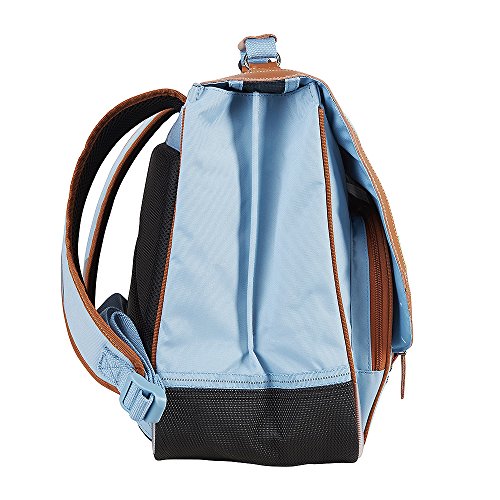 Tann's Les Incontournables 41112 Cartable, 41 cm, Bleu Glacier
