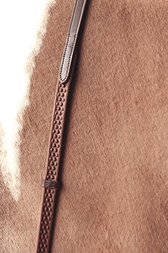Rico Reins 13mm Width Bio Grip Super Flexi Reins With Stoppers (Ex Full (62"), Black)