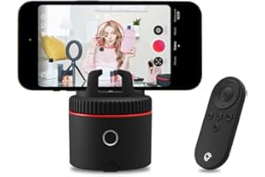 Pivo Classic, Auto Kamera Stativ 360 Grad für Content erstellen, Automatische Handyhalterung, Intelligente Aufnahme, Gesichtstracker stabilizer mit Fernbedienung