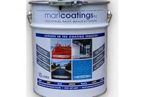 marlcoatings Heavy Duty Polyurethane floor paint 10L (Black)