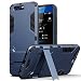 Produktbild Honor 9 Hülle, Terrapin Silikon + Polycarbonat Hülle mit Standfunktion für Huawei Honor 9 Hülle Dunkelblau
