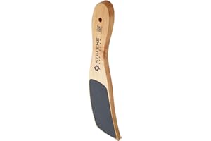 STALEKS Lima curva de madera doble para pies. Pedicura Lima talones callosidades y asperezas BEAUTY & CARE 10 (Tipo 2#100/180)