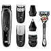 Braun MGK3060 Multi Grooming Kit - 8-in-one beard and hair trimming kit - with nose and precision trimmer attachments and Gillette Fusion ProGlide Razor