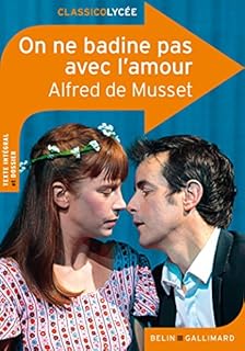 jaquette livre On ne badine pas avec l'amour