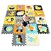 Produktbild XMTMMD Schaumstoff Puzzle Matte Fruits Baby Gym Puzzle Spielmatte Kids Interlocking Soft Boden Fliesen Kinder Zimmer Play Bereich 18PCS AMP011014G301018