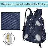 Baby Wickelrucksäcke,Coofit Babytasche Wickeltasche Rucksäcke Handtasche Mumie Tasche Nylon Tragetasche Schultertasche - 4