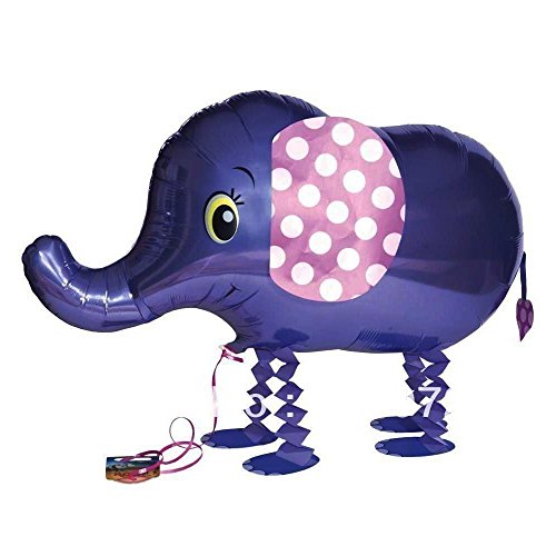 Ballon – SODIAL(R)6pcs Kind Party Tier Ballon- inklusive Bulldogge, Giraffe, Zebra, Elefant, Panda, Kuh - 2