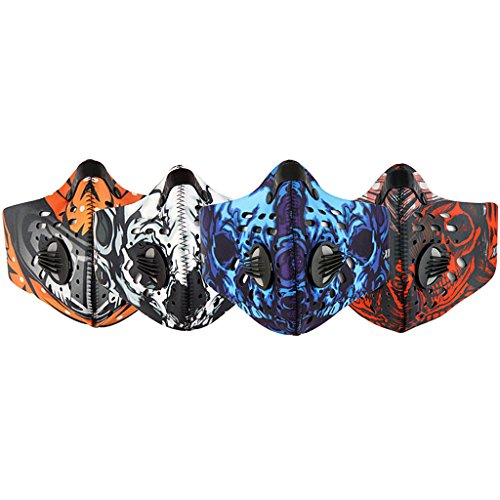 Unisex Herren Damen Gesicht Mund Maske Gesichtsmaske Mundschutzmaske Staubschutz für Radfahren Fahrrad Motorrad Bike Sport - 8