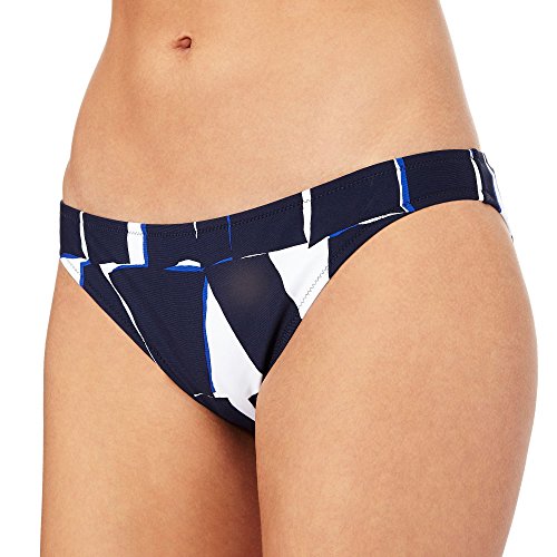 J By Jasper Conran Womens Navy Triangle Print Bikini Bottoms 12