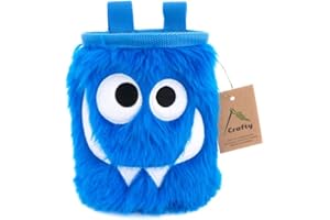 Crafty Climbing - Tangerine Foodie Monster (Chalkbag)