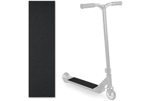 Scorpion Scooters Pro Grip Tape Replacement for Stunt Scooter Deck Grip Self Adhesive Water Resistant Silicon Carbide Griptape! Factory Cut 16.5" x 4.5" fits 98% of scooters inc Adult, Kids push scooters and electric scooters.