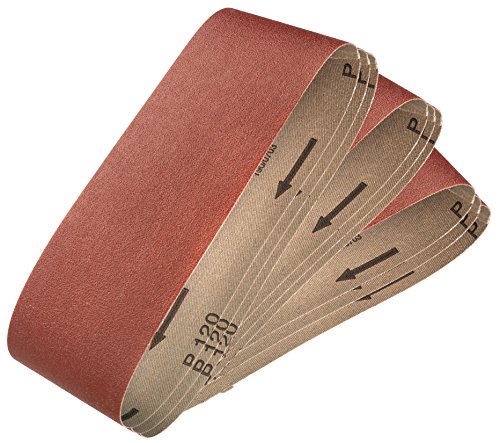 Connex COM115200 Bandschleifpapier Sparpaket, 75 x 457 mm, 9-teilig