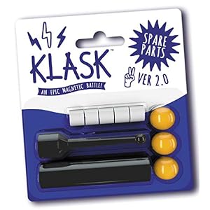 KLASK – Repuestos para el juego habilidad galardonado – Juego mesa para toda la familia, adultos y niños – Juego imanes a partir los 8 – Juego familiar en la lista recomendaciones el Juego del Año