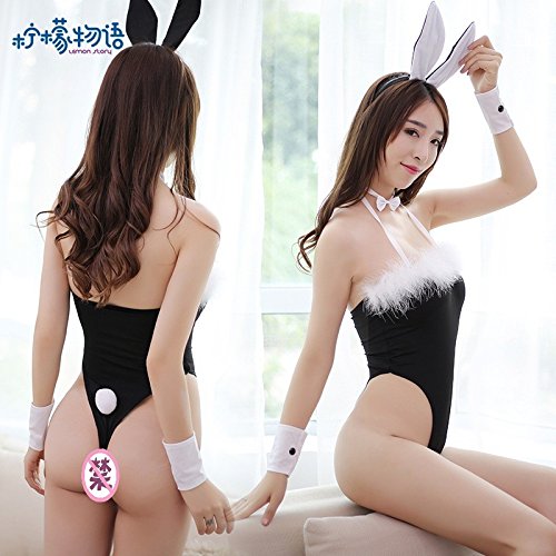 Preisvergleich Produktbild Roleeplay sexy Dessous Super Sexy süß Zusammengeleitet Kaninchen Einheitliche extrem heiß, Rolle spielen Bunny Suit, Sm, F