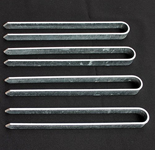 DanDiBo 4 Stück Bodenanker für Rosenbogen 30 cm verzinkt Erdspieß Bodenspieß Befestigungsanker Erdanker - 7